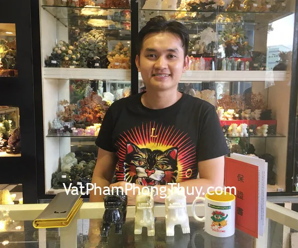 Anh Trung - khách hàng mua Tỳ hưu Bắc kinh đen BKD-M, Tỳ hưu Bắc kinh xanh BKX-M, Tỳ hưu Bắc Kinh trắng BKT-M