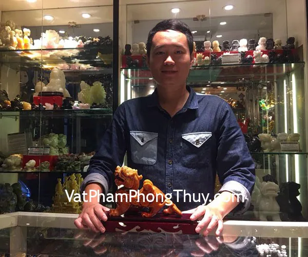 Anh Tú - Khách hàng mua Tỳ hưu tiêu ngọc đỏ lớn H019