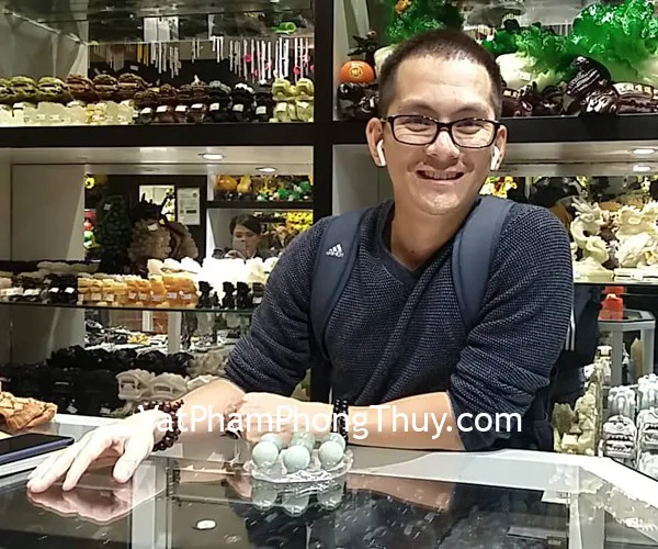 Anh Tuấn - khách hàng mua đĩa thất tinh ngọc đông linh GM094 và phật bản mệnh bình an S6842-6, S6508-4