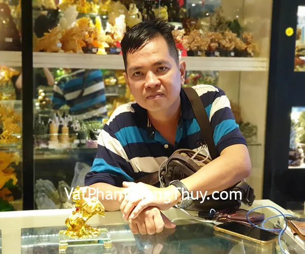 Anh Tân - khách hàng mua Ngựa vàng mã đáo thành công LN134