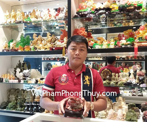 Anh Phúc - khách hàng mua tượng Thiềm thừ ngọc hoàng Long TT-HL-18565