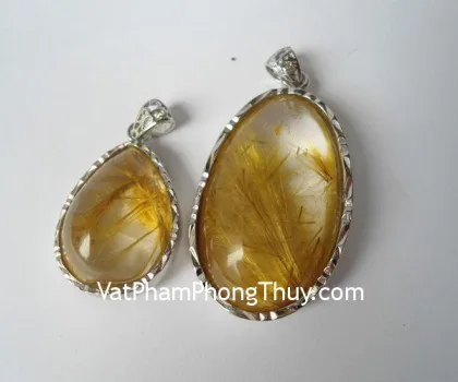 Mặt thạch anh ưu linh xanh (12.8gr) S867-S5-1600