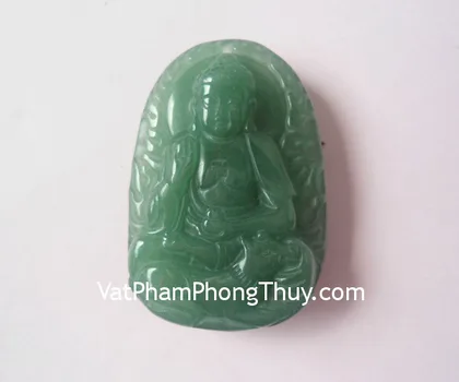 Phật bản mệnh đá mã não đỏ - Ngọ (Đại Thế Chí Bồ Tát) S6337-5