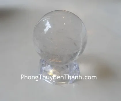 Quả cầu đá dạ quang xanh tím ( đom đóm) HM160-S1-3818