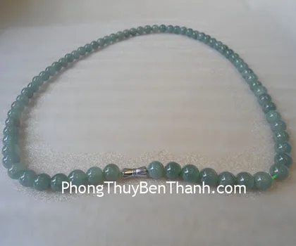 Vòng ngọc bích kim sa S6732-S5-8915