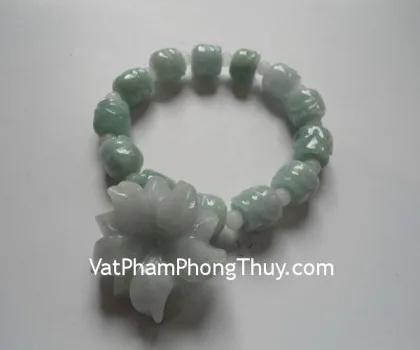 Chuỗi hổ phách hạt đĩa nâu vàng A (GCN 12170578141) S6356-S5-4776
