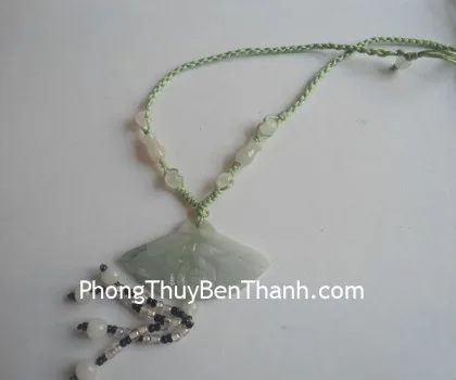 Dây chuyền kết sẵn Tỳ hưu đá Miến Điện S497