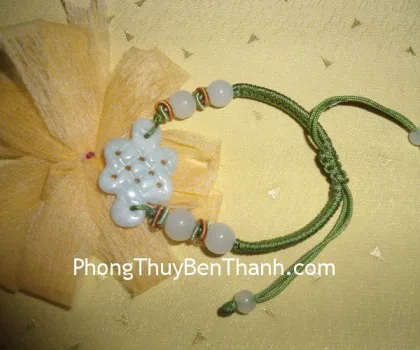 Dây rút biểu tượng may mắn-4hạt S162