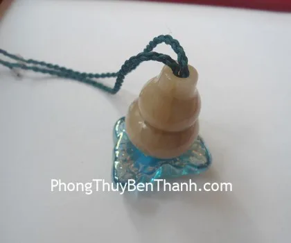 Hồ lô đeo cổ đá Hoàng Long nhỏ S135