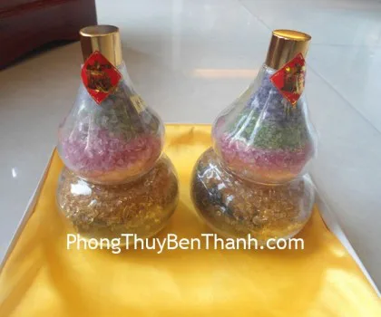 Hồ lô ngũ hành thạch anh lớn K032