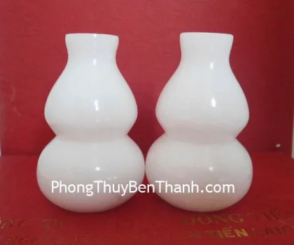 Hồ lô đá ngọc trắng nhỏ K022