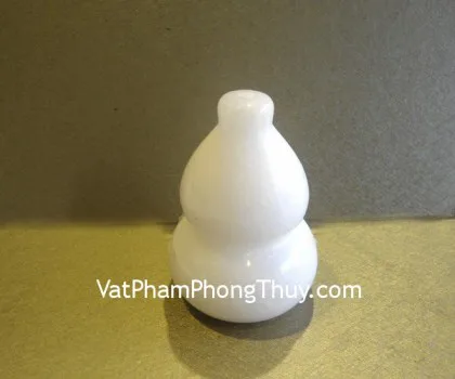 Hồ lô đá ngọc trắng R029
