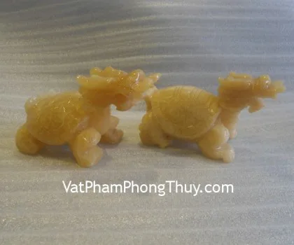 Rùa đầu rồng đá hoàng long nhỏ M036