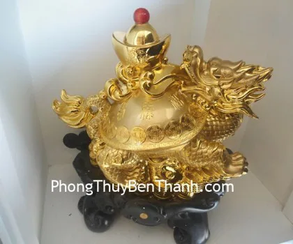 Rùa tụ tài long quy vàng Y183