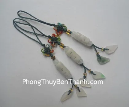 Móc điện thoại long trụ đá Miến Điện S521