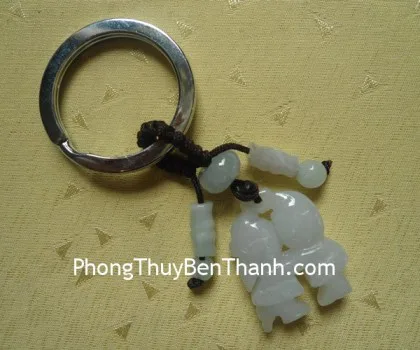 Tỳ hưu ngọc Myanmar đeo cổ nhỏ S2007