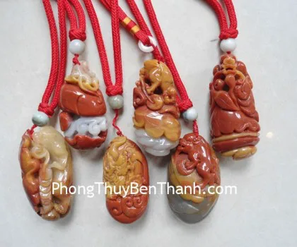 Ngọc bội Tỳ hưu ngọc Hoàng Long tam thể lớn SS01