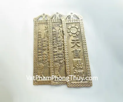 Kim bài Thiên Quan Tứ Phước CC1160