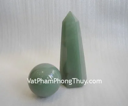 Trụ đá dạ quang xanh H052-4-840