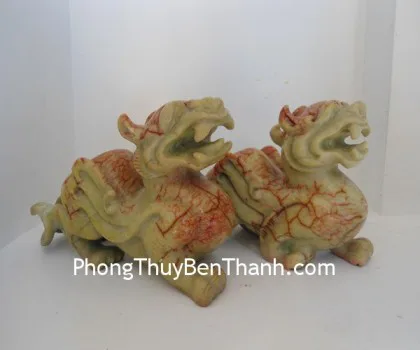 Tỳ hưu Tiêu Ngọc xanh gân huyết_nhỏ K001