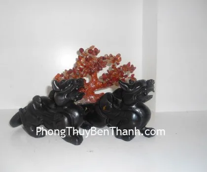 Tỳ hưu Tiêu Ngọc đen tuyền nhỏ K006