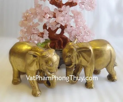 Voi đá trắng trung H046