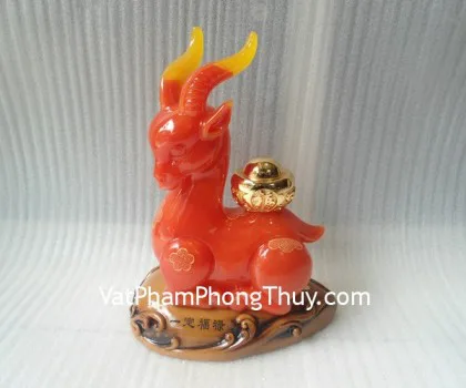 Dê đỏ cõng đỉnh tiền - nhất đỉnh phước lộc H086G
