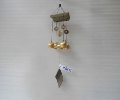 Chuông gió 5 chuông - miếng gỗ CG1217