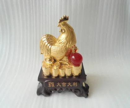 Gà vàng trăng đỏ trên vàng - đại cát đại lợi H377G