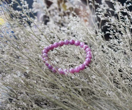 Chuỗi Ruby đỏ tròn (18g - 26 hạt) S6391-S3-15120