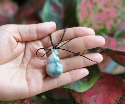 Hồ lô ngọc phỉ thúy sắc sảo lớn S6892