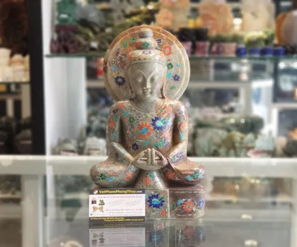 Phật Cẩm Thạch Ấn Độ PCT-AD