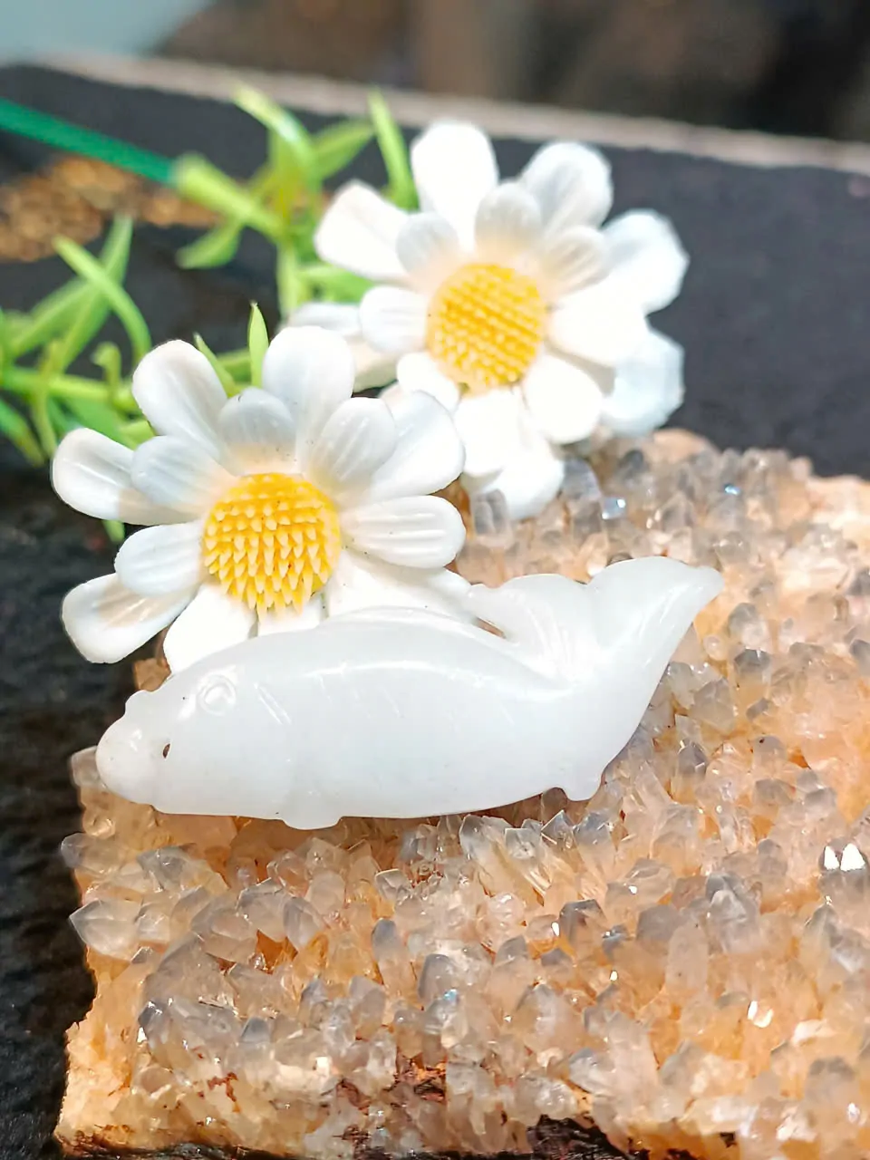 Mặt cá chép Phỉ Thúy lớn A+ ( 9,6g ) S6634-S5-5664