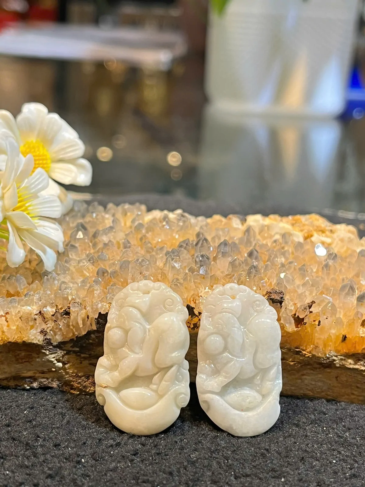 Mặt 12 con giáp ngọc phỉ thúy  (Hợi) S6879-12