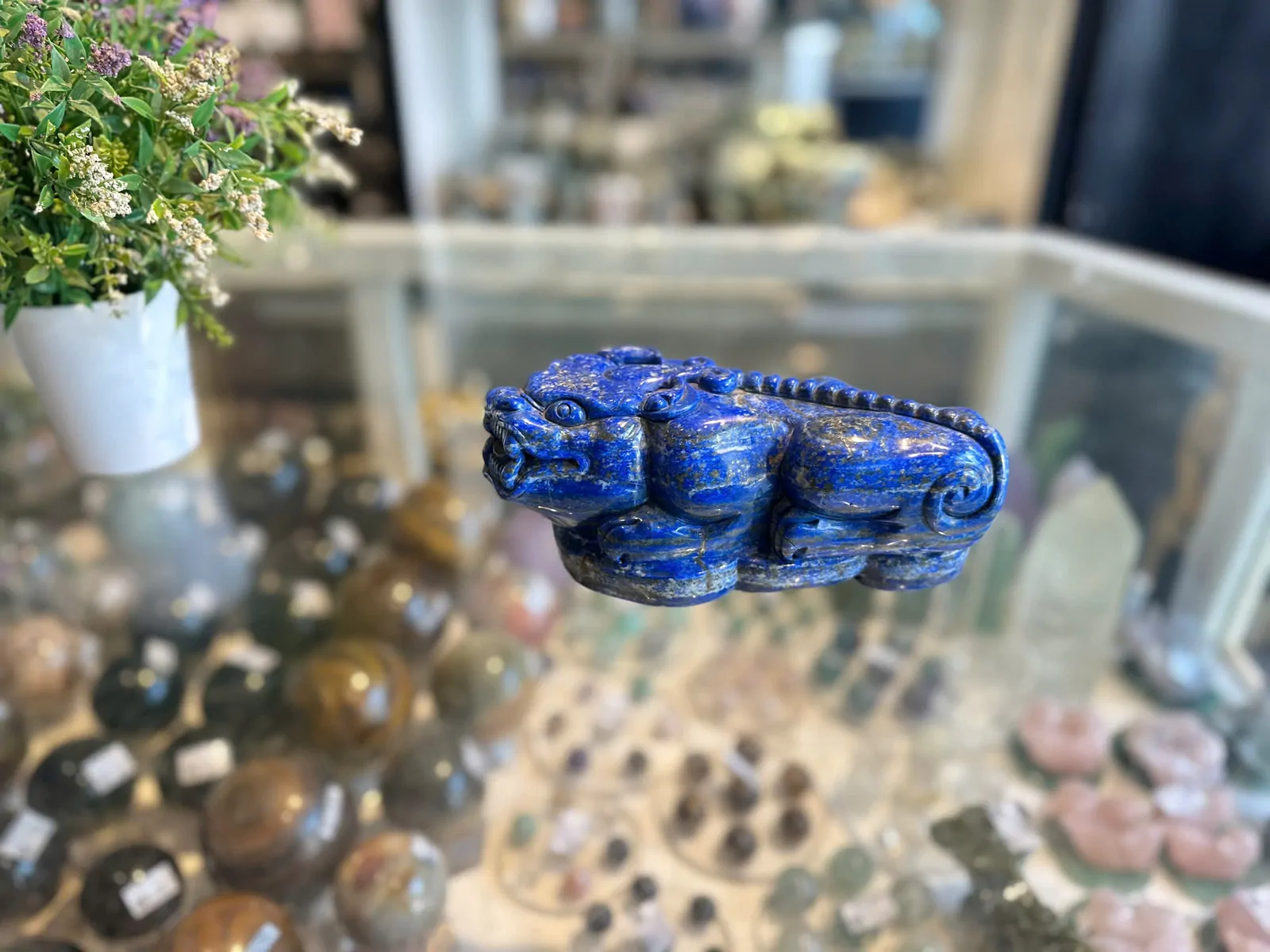 Tỳ hưu đá Thanh Kim LAPIS DL102